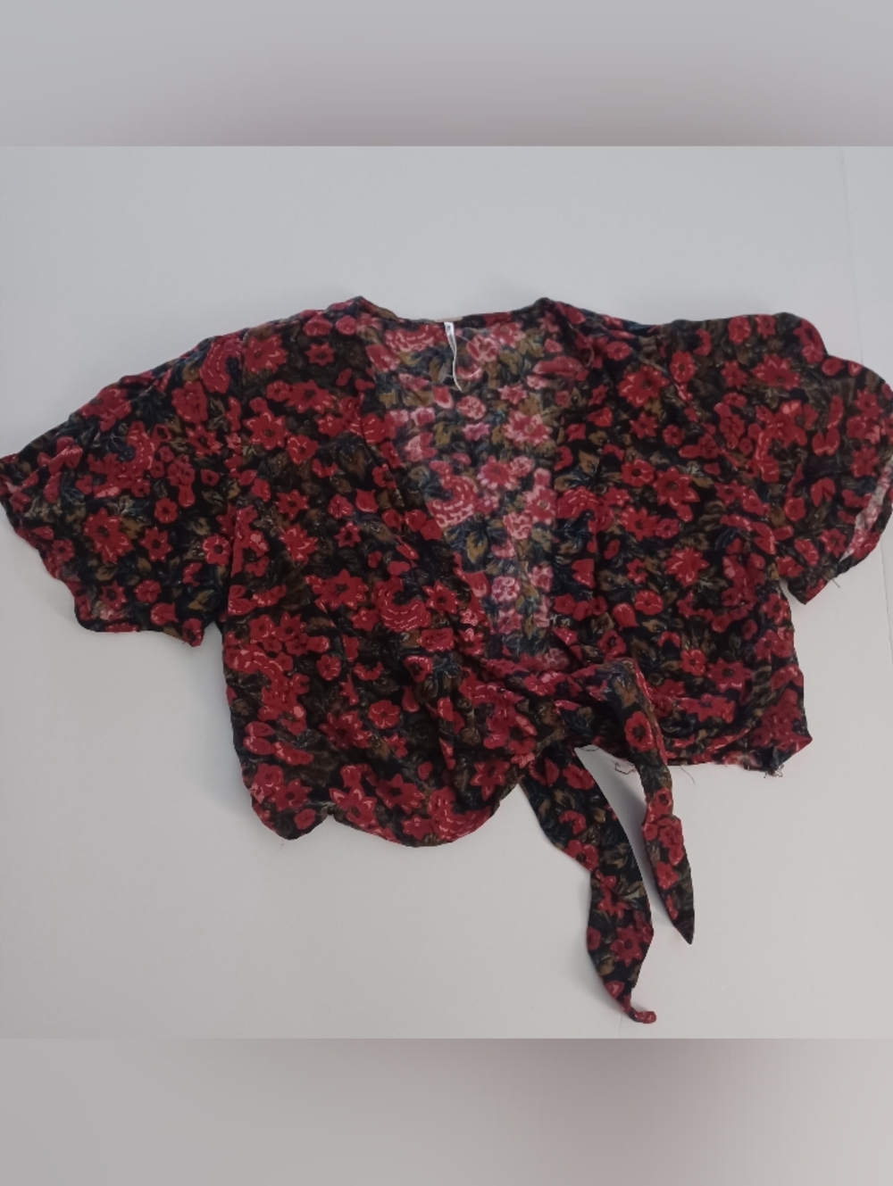 Free People Cropped Halter Top Re-designed Sz S